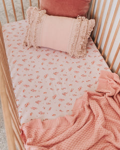 Fitted Cot Sheet - Esther
