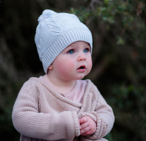 Garden Beanie - Blue