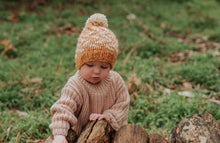 Load image into Gallery viewer, Indie Beanie - Caramel/Cream