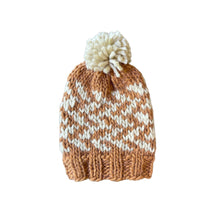 Load image into Gallery viewer, Indie Beanie - Caramel/Cream