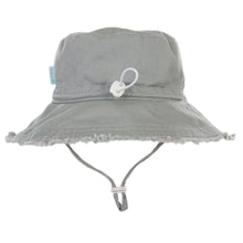 Load image into Gallery viewer, Khaki Frayed Bucket Hat