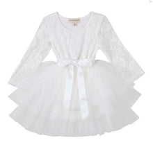Load image into Gallery viewer, My First Lace Tutu L/S - Ivory