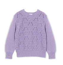 Load image into Gallery viewer, Lilac Knit Jumper