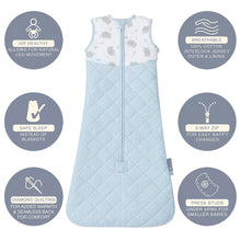 Load image into Gallery viewer, Smart Sleep Sleeping Bag 6-18mths 2.5TOG - Mason Elephant