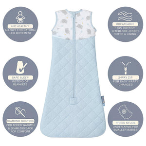 Smart Sleep Sleeping Bag 6-18mths 2.5TOG - Mason Elephant