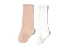 Florence Mesh Knee High Socks - Choose Your Colour