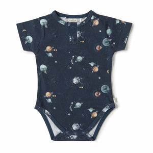 Milky Way Short Sleeve Bodysuit