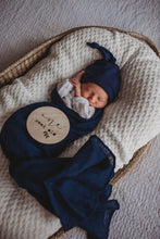 Load image into Gallery viewer, Organic Muslin Wrap - Navy