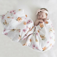 Load image into Gallery viewer, Organic Muslin Wrap - Poppy