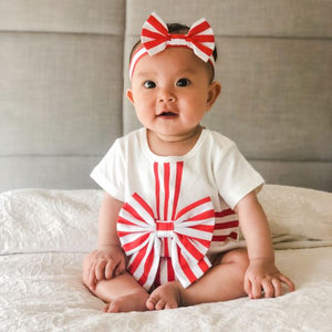 Gift Romper w/Headband