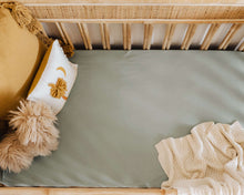 Load image into Gallery viewer, Fitted Cot Sheet - Sage