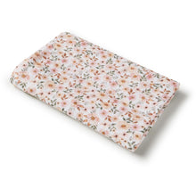 Load image into Gallery viewer, Organic Muslin Wrap - Spring Floral