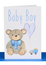 Load image into Gallery viewer, Baby Greeting Cards Boys - Large
