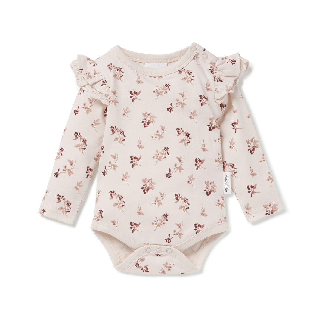 Berry Flutter Onesie