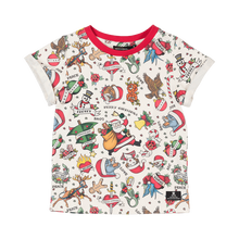 Load image into Gallery viewer, Xmas Tattoo T-Shirt